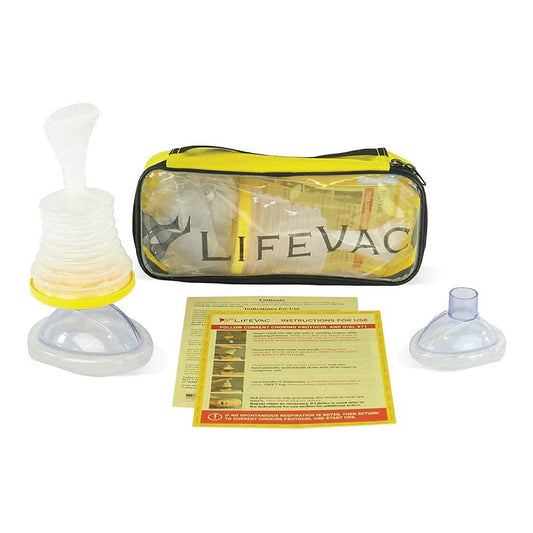 LifeVac Travel Kit - Trusted First Aid Portable Airway Assist Device For Choking Emergencies.